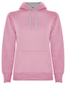 Dames Hoodie Urban Roly SU1068 licht roze-grijs